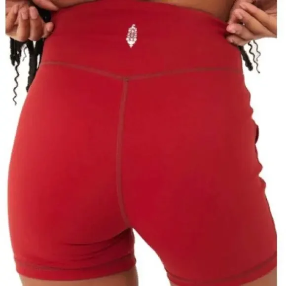 Free People Red Wave Rider Short - Picture 2 of 4